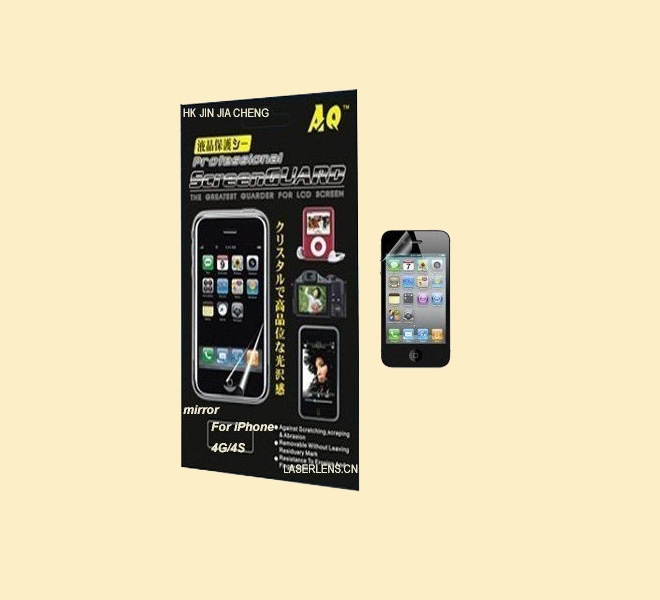 Screen Protector for Phone 4G/4S(front and back mirror)